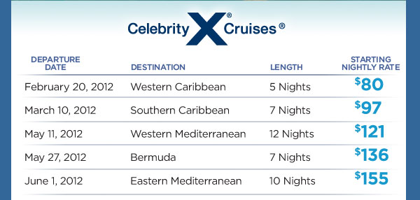 Celebrity Cruises
